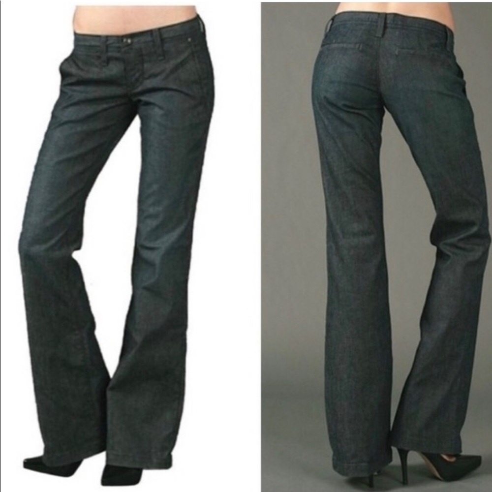 Habitual dark wash wide leg jeans size 29